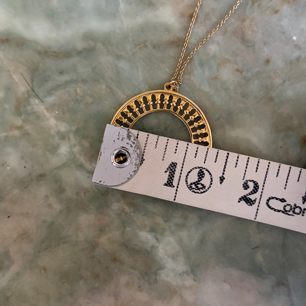 Tiffany & Co. Circular Gold Necklace - Picture 5 of 8